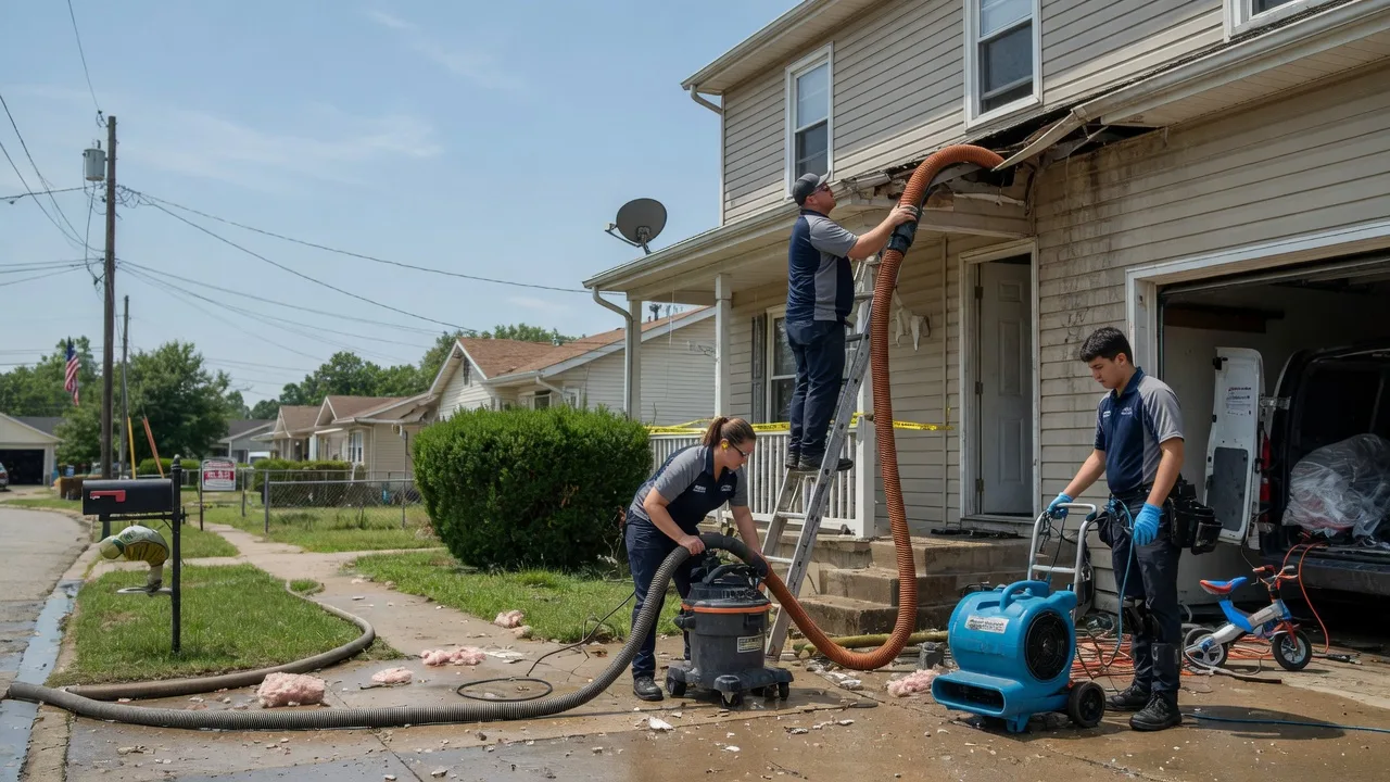 Water Damage Restoration in Plevna, KS near me